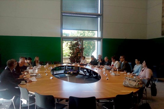Members of the PABiH - Western Europe Friendship Group discussed possibilities for strengthening economic cooperation with officials of the Federal Republic of Germany